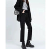 BumpStyle High Elasticity Maternity Fringe Jeans ATHLEXES