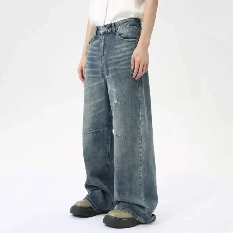 Urban Escape Loose Fit Denim Trousers ATHLEXES