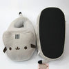 CozyPaws Plush Cartoon Cat Slippers ATHLEXES