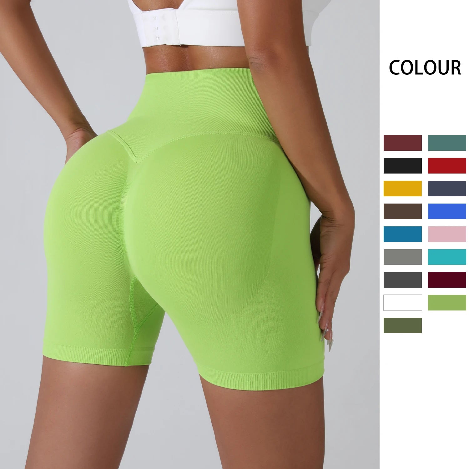 BreatheEasy High-Waist Yoga Shorts ATHLEXES