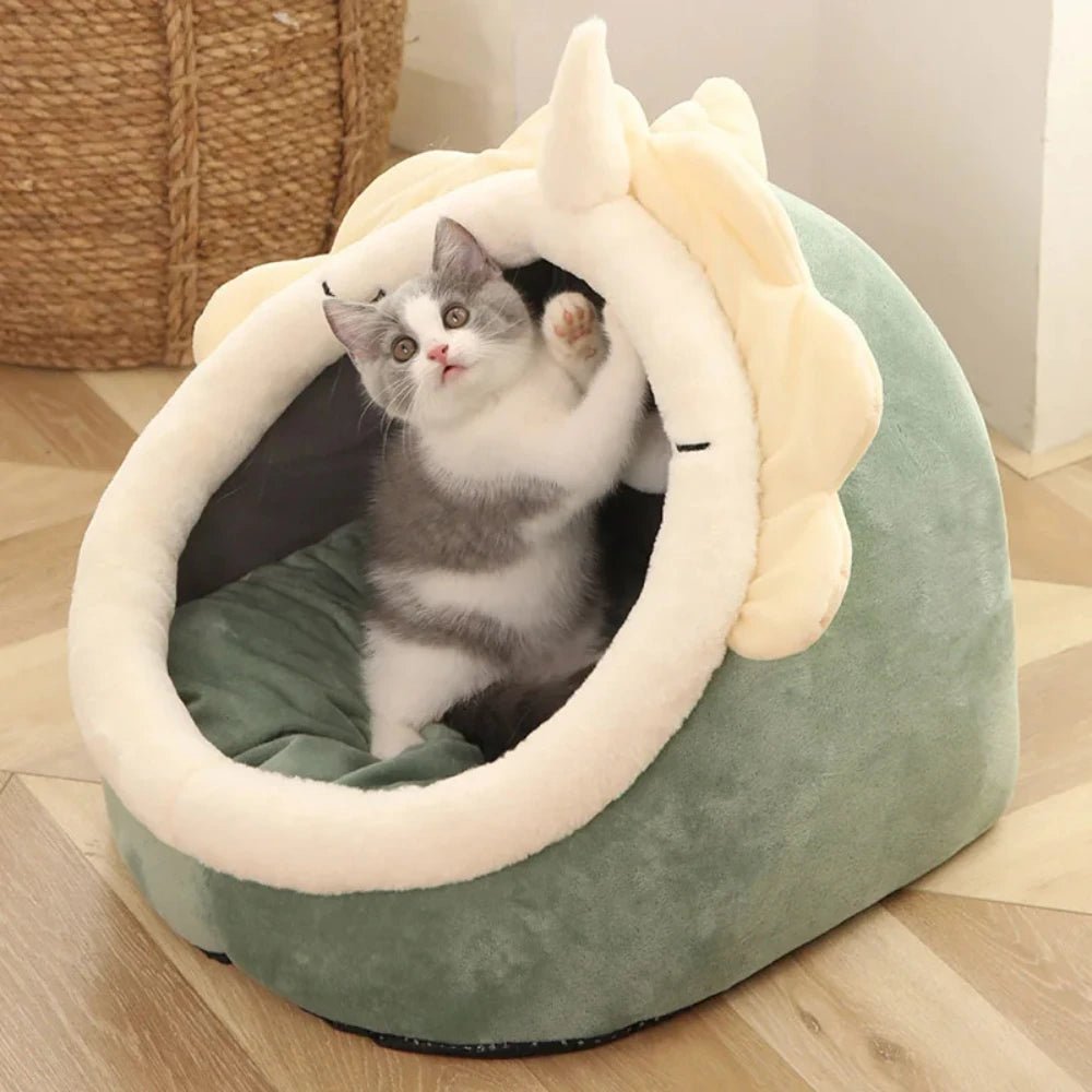 Pet Tent Cave Bed for Cats Small Dogs ATHLEXES