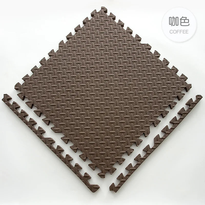 Premium 16PCS Non-Slip EVA Gym Mats for Yoga and Workout ATHLEXES