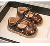 Charming Floral Mary Jane Low Heel Princess Shoes ATHLEXES