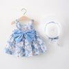 Daisy Charm Bow Back Beach Dress for Girls ATHLEXES