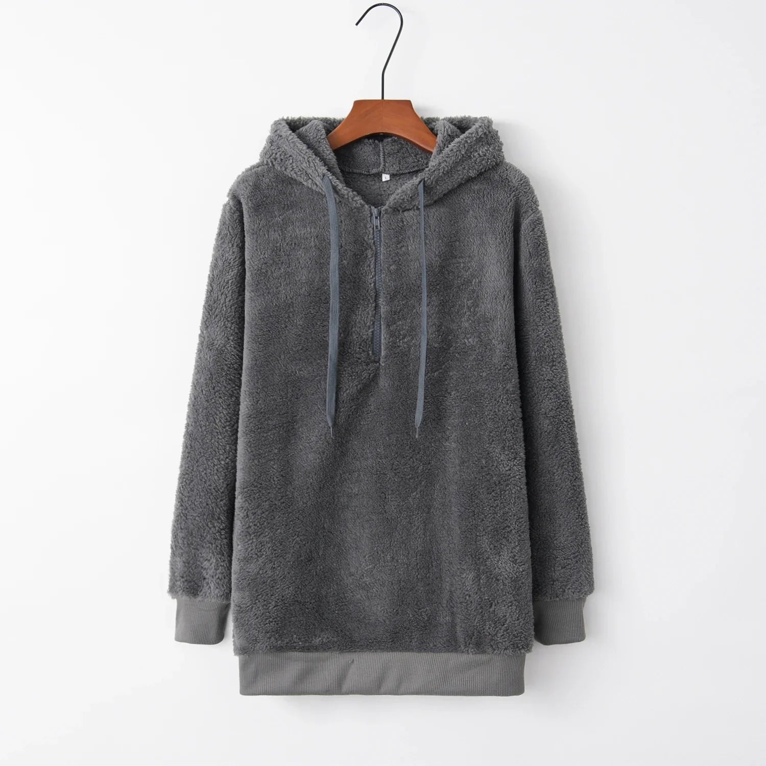 Chic Monochrome Hooded Sweater for Women ATHLEXES