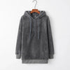 Chic Monochrome Hooded Sweater for Women ATHLEXES