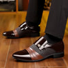 Classic Black Pointed Toe Leather Loafers for Men ATHLEXES