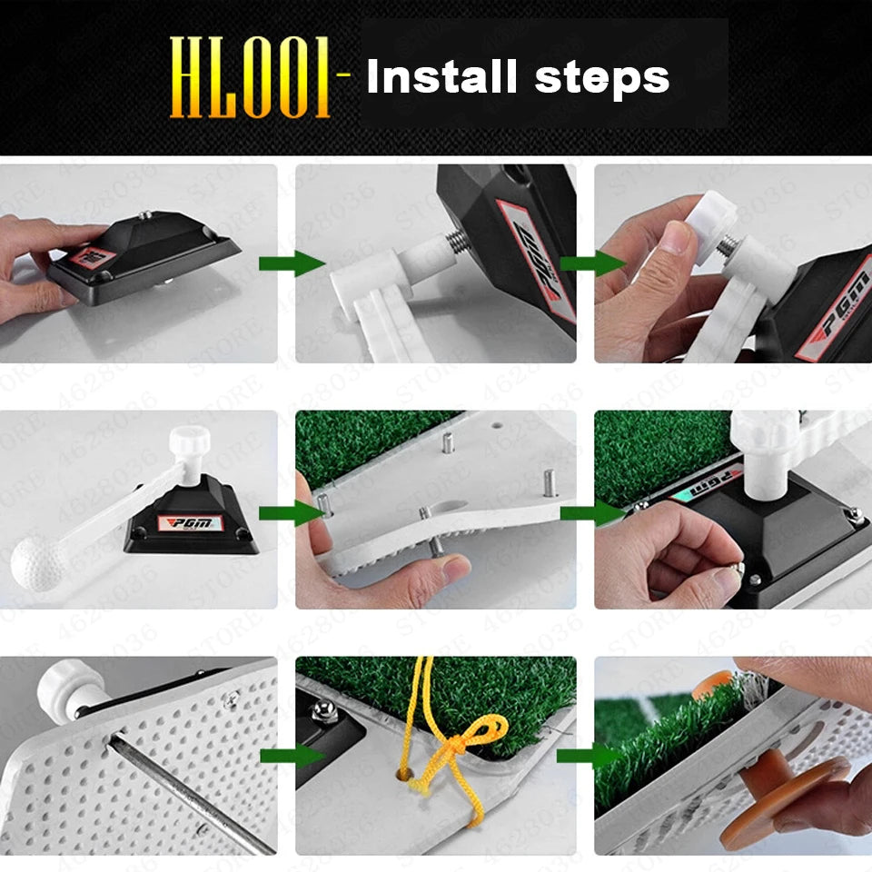 PGM Golf Swing Trainer Indoor Strike Mat HL001 ATHLEXES