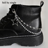 Pearl Charm Metal Shoe Buckle Chain Decorations ATHLEXES