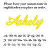 Custom Name Stainless Steel Shoe Buckle Gift For Loved Ones ATHLEXES