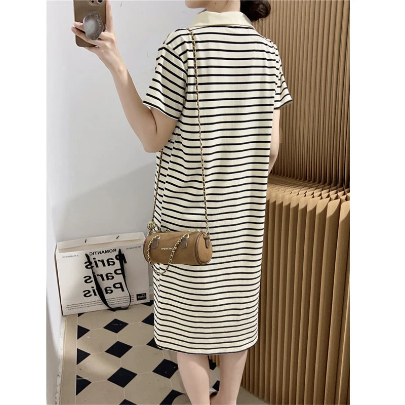 Chic Maternity Nursing Dress 2316 for Breastfeeding ATHLEXES