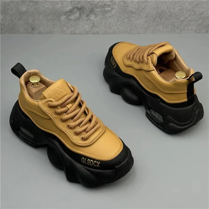 Designer Comfort Thick-Platform Menâ??s Sneakers ATHLEXES