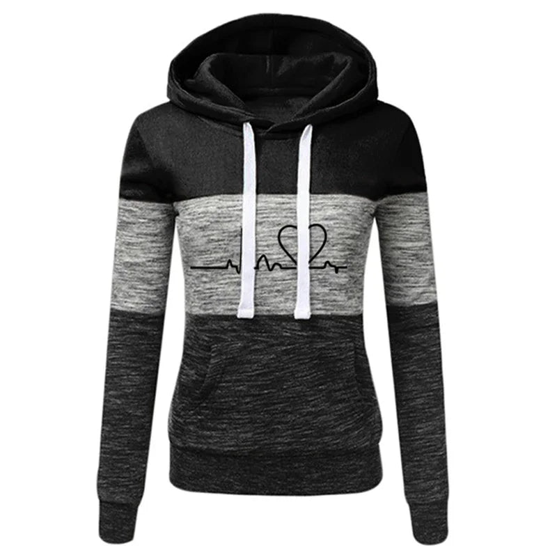 ChicFleece Color Block Hoodie for Women ATHLEXES