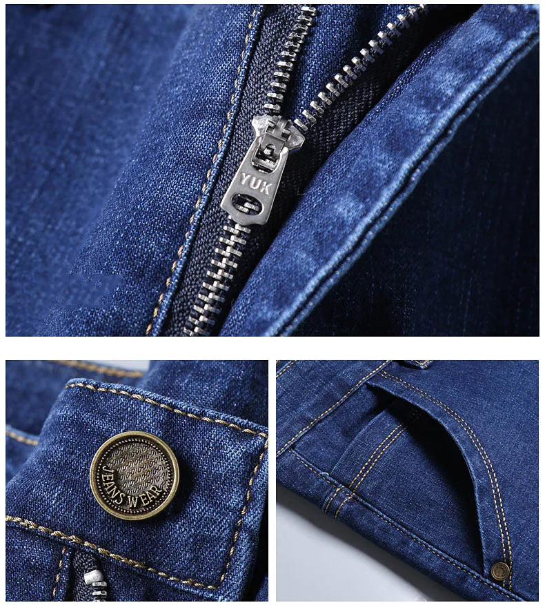 Classic Stretch Slim Fit Men's Denim Jeans ATHLEXES