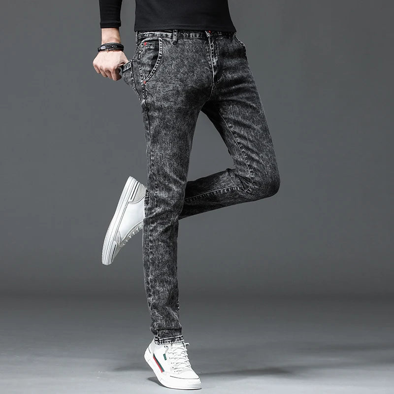 Men's Slim Stretch Denim Trousers ATHLEXES