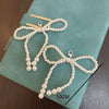 Elegant Pearl Bow Pendant Keychain for Handmade Sneakers ATHLEXES