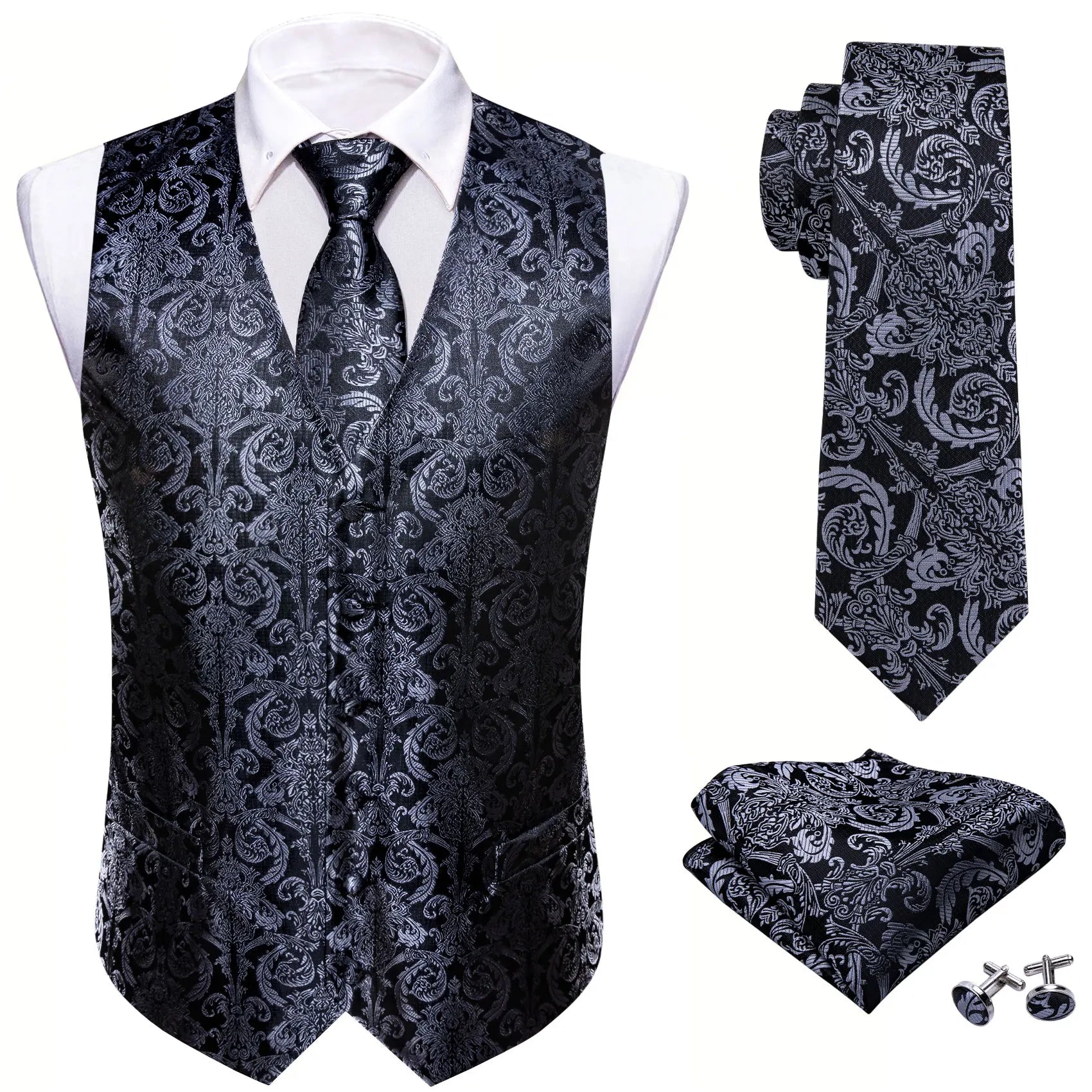 Silken Sophistication Vest Set ATHLEXES