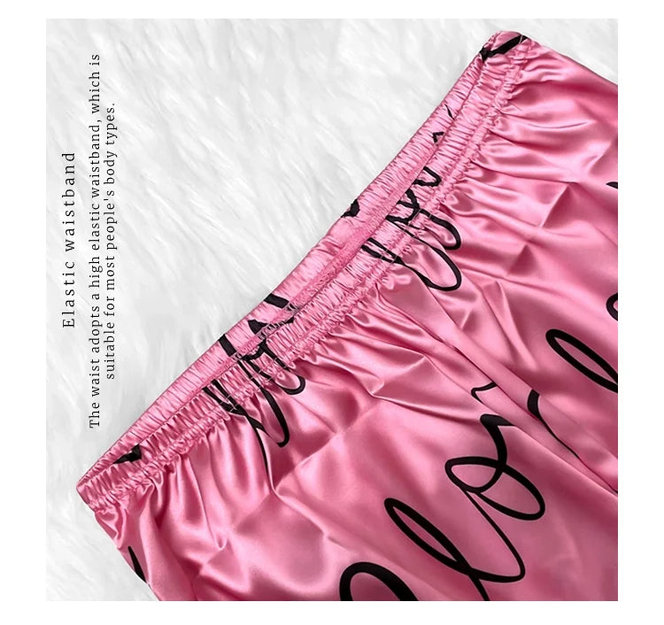 Satin Elegance Pajama Set ATHLEXES