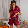 Women's Luxury Satin Pajama Set ATHLEXES