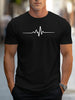 Graphic Cotton Casual Tee for Men ATHLEXES