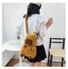 Kawaii Capybara Plush Backpack for Kids ATHLEXES
