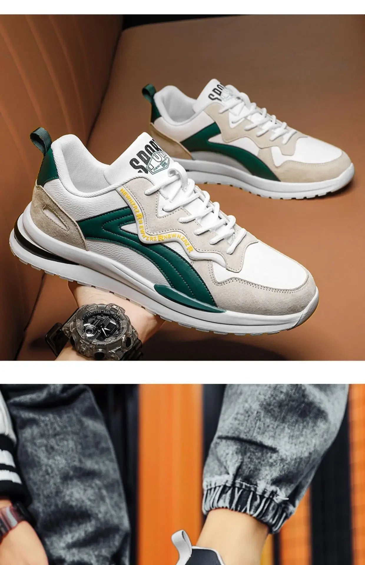BreatheEasy Comfort Sneakers for Men 2024 ATHLEXES