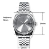Neiton Sapphire Glass Watch Case for NH Movement ATHLEXES