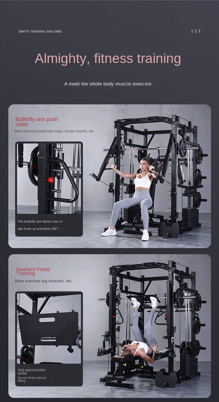 MIYAUP Pro Squat Bench Press & Smith Machine ATHLEXES