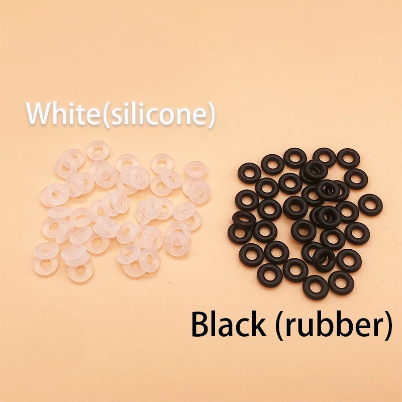 50pcs M2 M3 Silicone Rubber Washers for RC Drones ATHLEXES