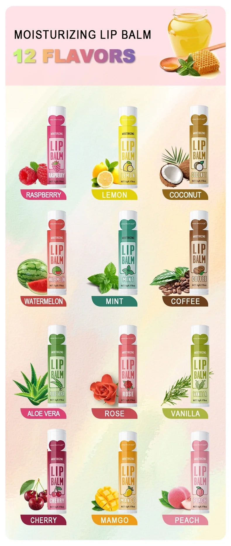 Fruit Lip Balm ATHLEXES