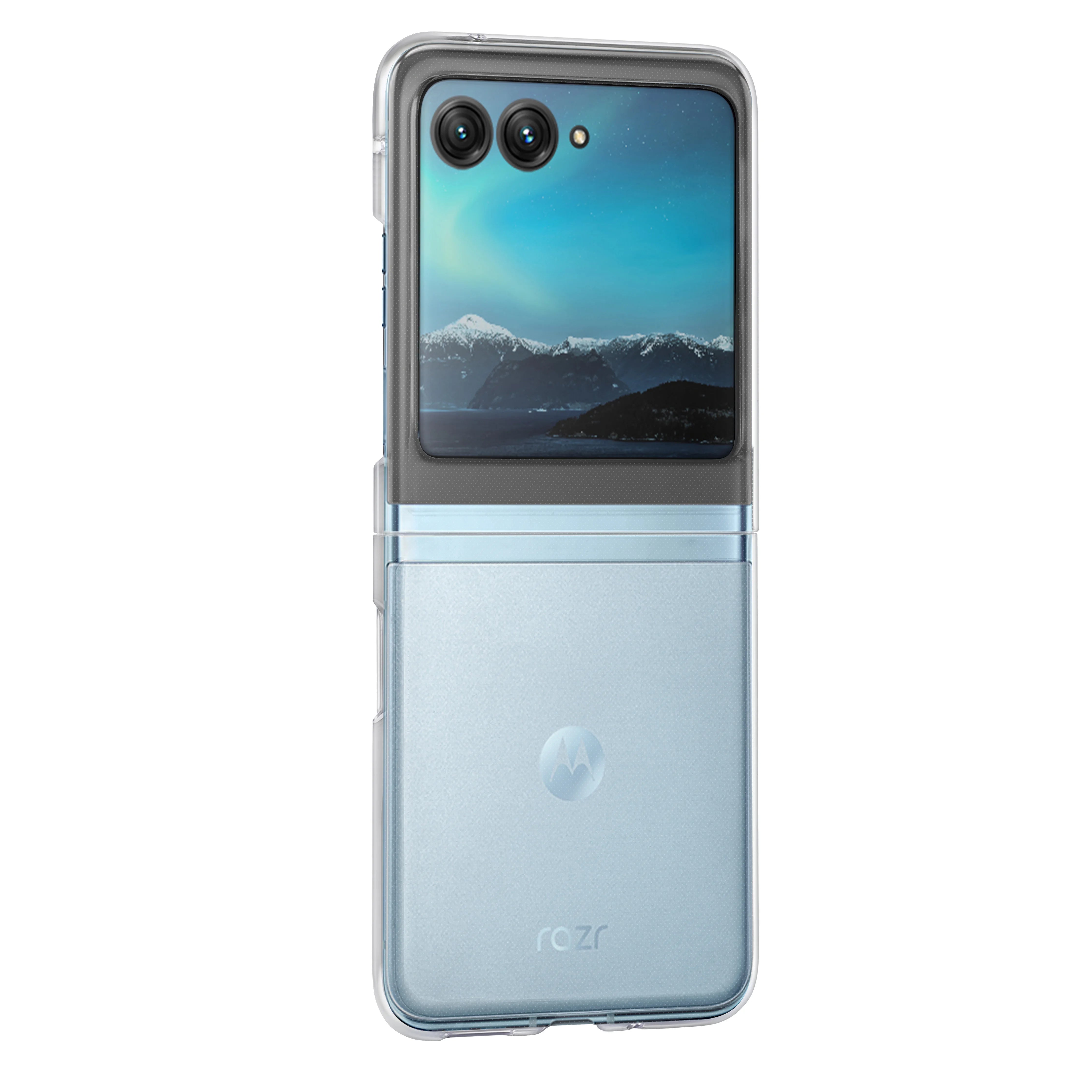 UltraShield Clear Case for Motorola Razr 40/50 5G ATHLEXES