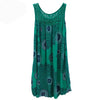 Elegant Lace Print Plus Size Sleeveless Dress ATHLEXES