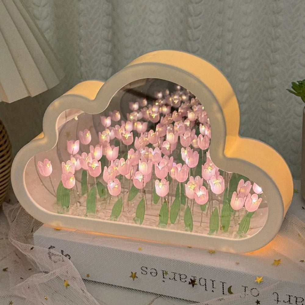 DIY Tulip Flower Night Lamp Kit ATHLEXES