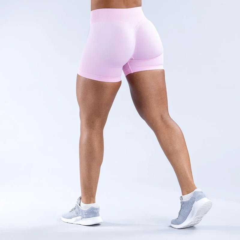 SleekFit Seamless Yoga Shorts for Active Women ATHLEXES