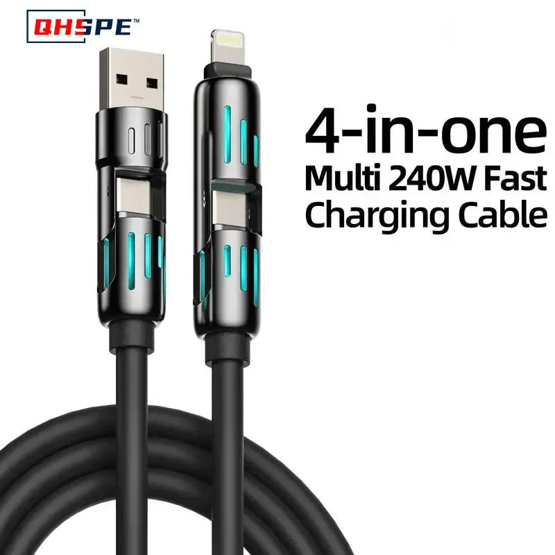 MaxCharge 4-in-1 Fast Charging Cable ATHLEXES