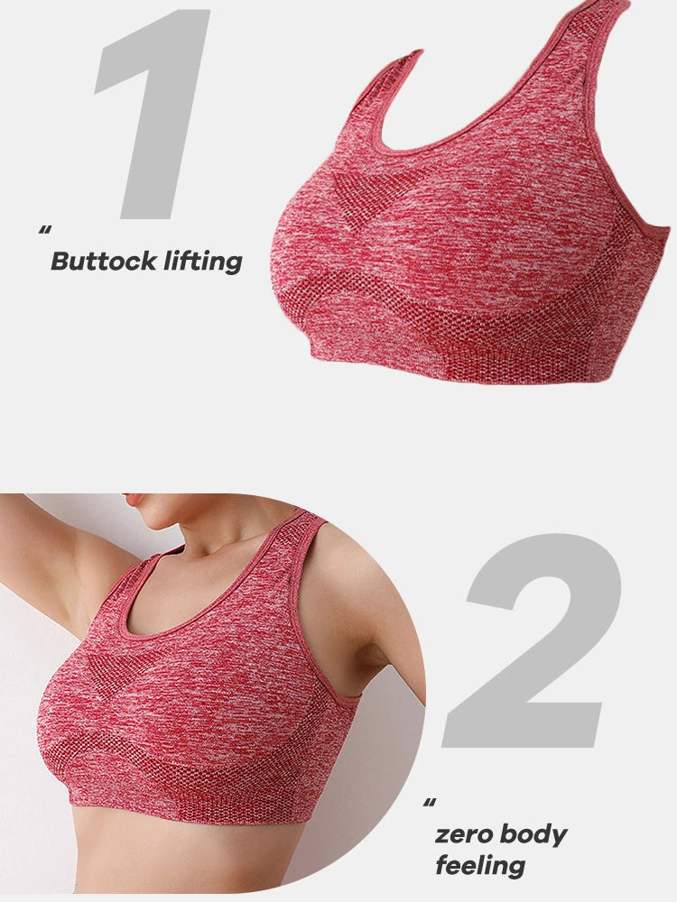 BreatheFit Push Up Sports Bra for Women ATHLEXES