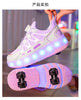 ShinyGlow LED Roller Skate Shoes for Kids ATHLEXES