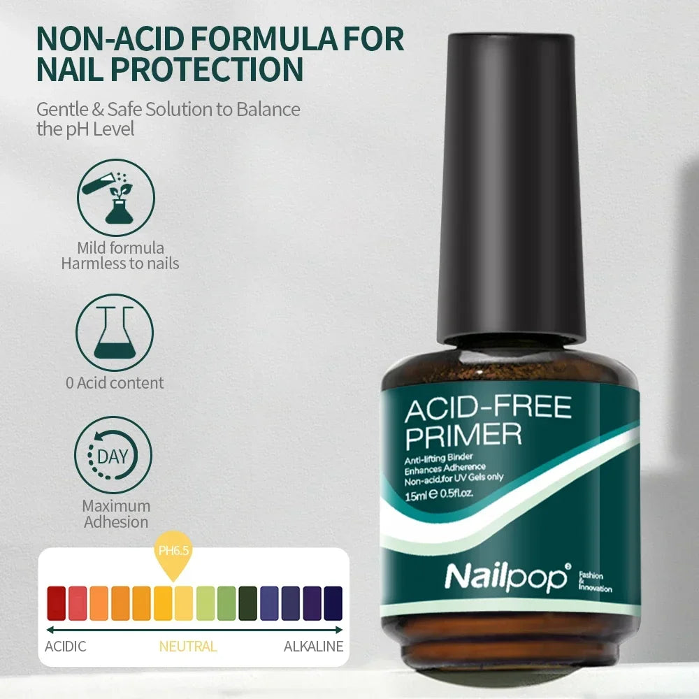 Nailpop Acid-Free Nail Prep & Dehydrator Set ATHLEXES