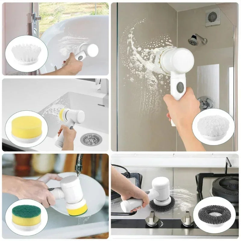PowerClean Electric Spin Scrubber Tool ATHLEXES