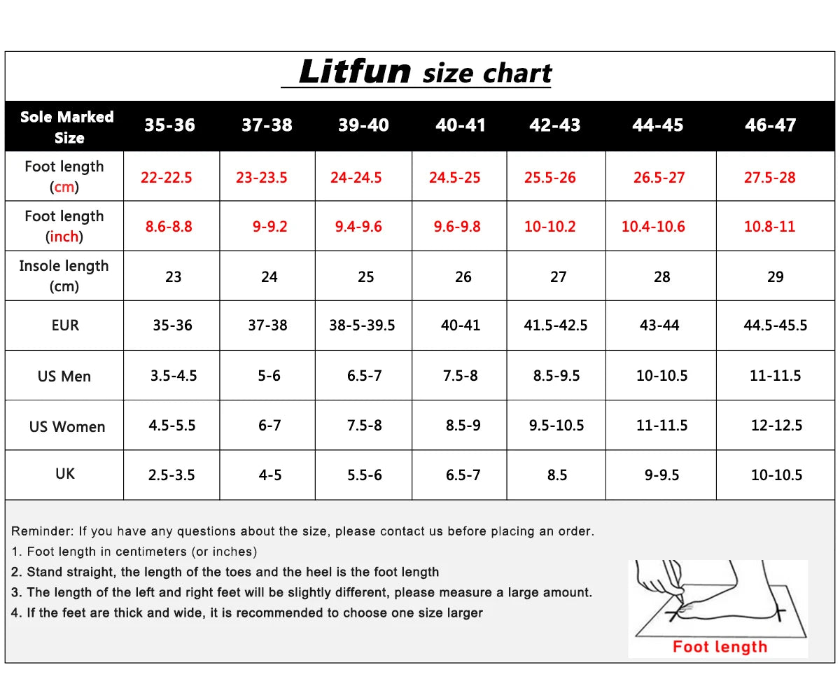 LItfun Breathable Non-Slip Sports Sneakers for Men ATHLEXES