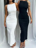 Chic Ruched Sleeveless Summer Dress ATHLEXES