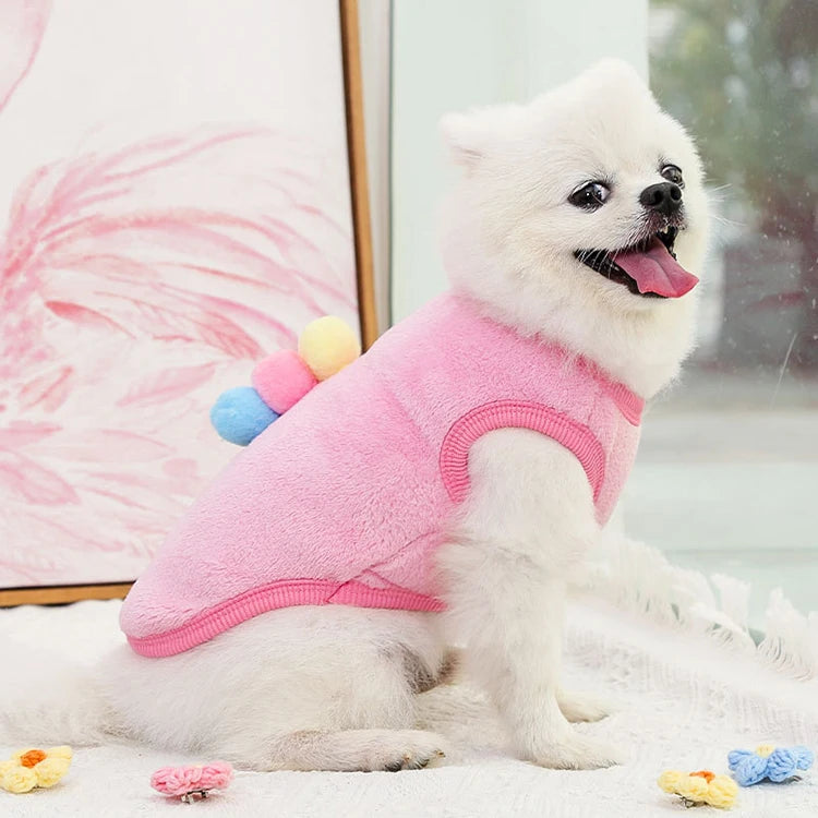 Winter Soft Fleece Dog Clothes ATHLEXES