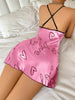 HeartPrint Casual Nightgown for Women ATHLEXES