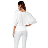 Chic Summer V-Neck Batwing Tee for Women S-5XL ATHLEXES