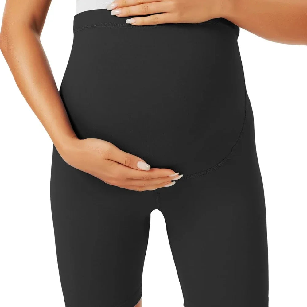 Maternity SlimFit Shark Skin Yoga Shorts ATHLEXES