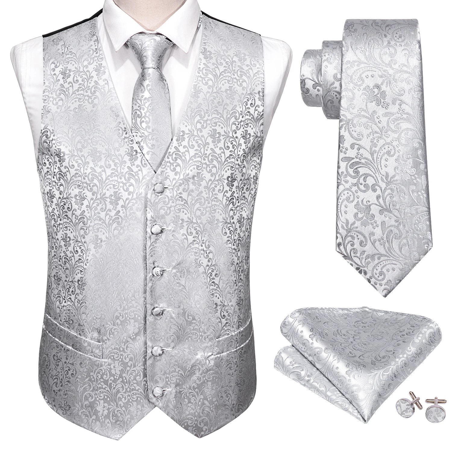 Silken Sophistication Vest Set ATHLEXES