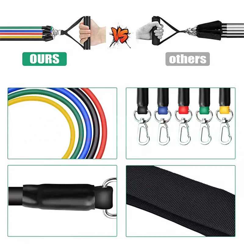 Elite Resistance Bands for Ultimate Fitness Training ATHLEXES