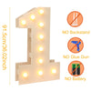 Giant LED Number Frame for Stunning Celebrations ATHLEXES
