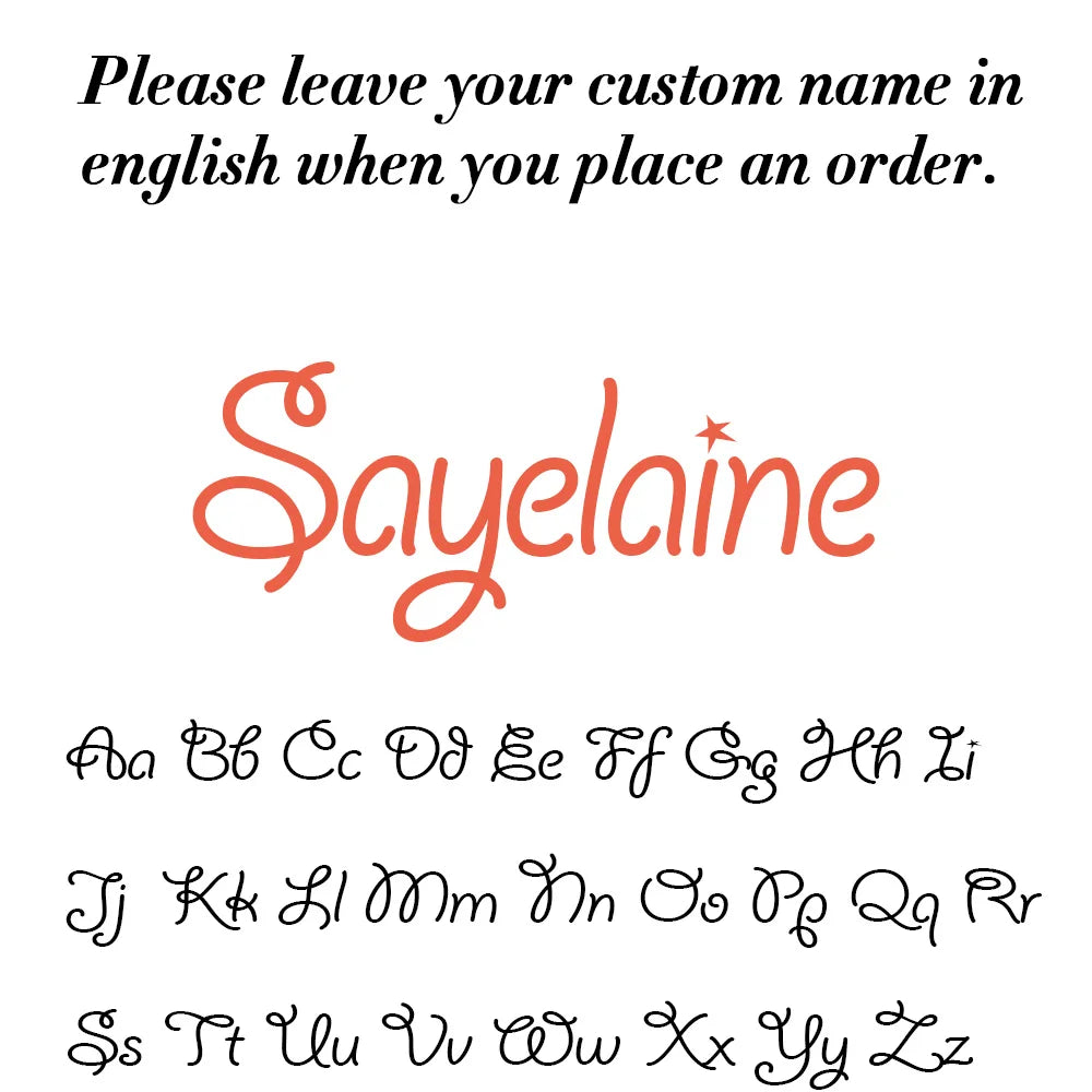 Custom Name Stainless Steel Shoe Buckle Gift For Loved Ones ATHLEXES
