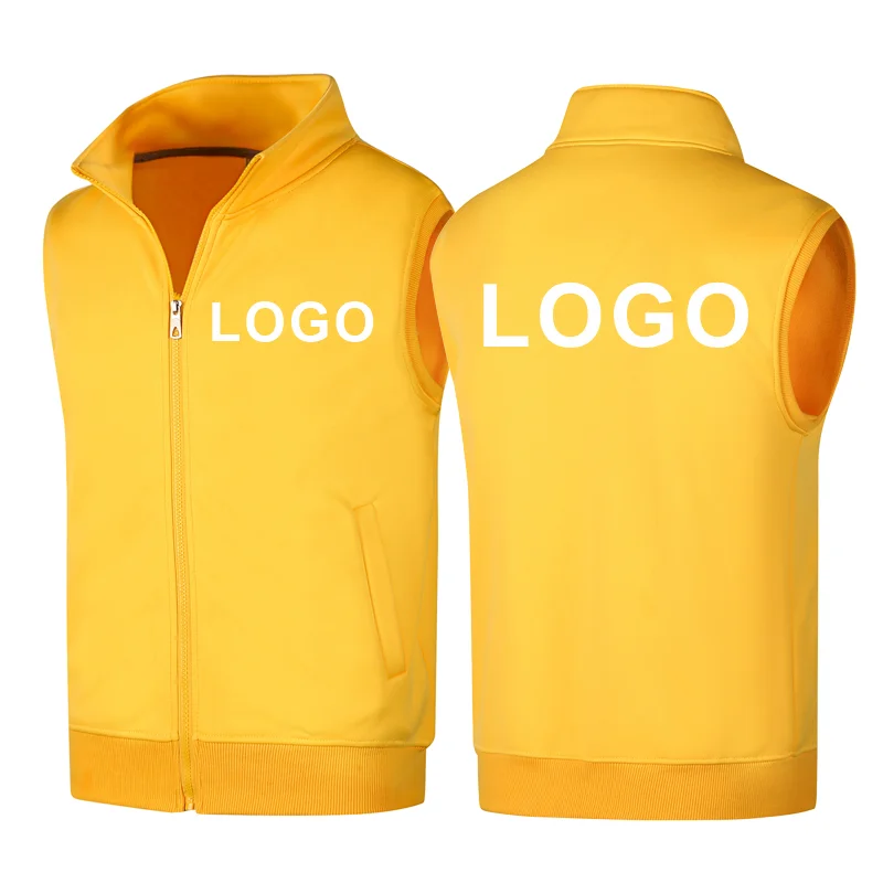 Custom Logo Winter Fleece Vest for Men and Women ATHLEXES